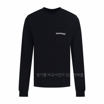 크*하츠 클래식 오버 프린트 긴팔티셔츠