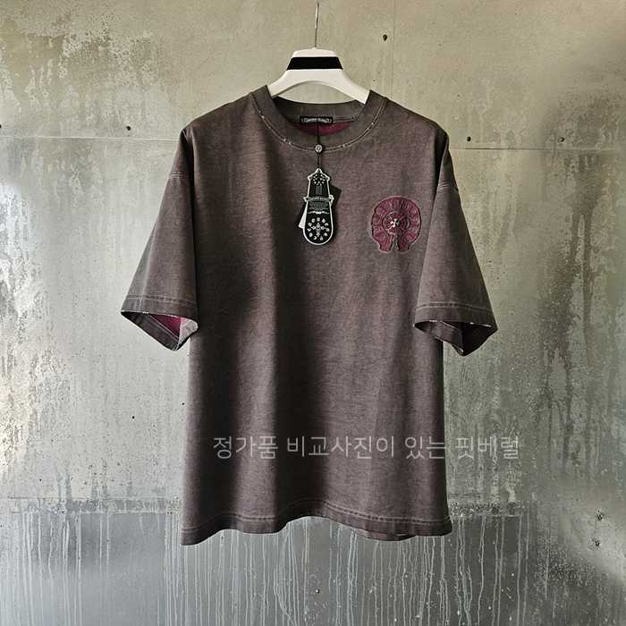 [국내배송] 크*하츠 피그먼트 빈티지워성  티셔츠