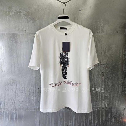 [국내배송] 루*비통 로고 티셔츠