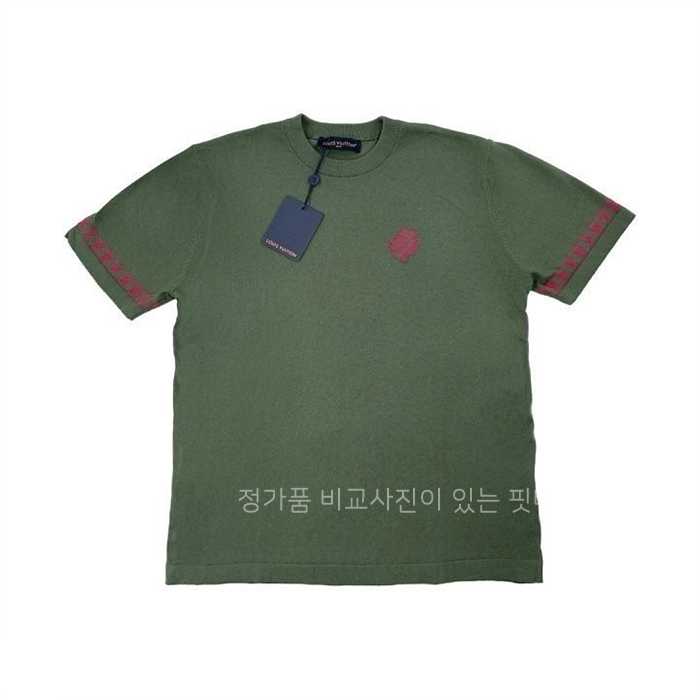 [국내배송] 루*비통 레드포인트 캐시미어 니트 반팔