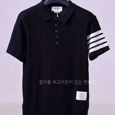 [국내배송] 톰*라운 니트 카라 반팔