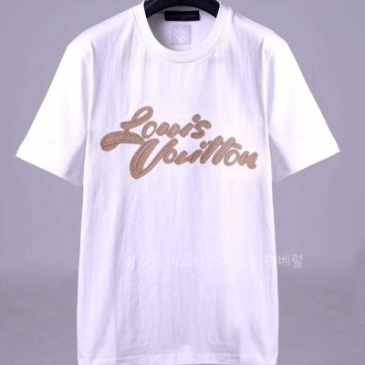 [국내배송] 루*비통 자수 패치 반팔