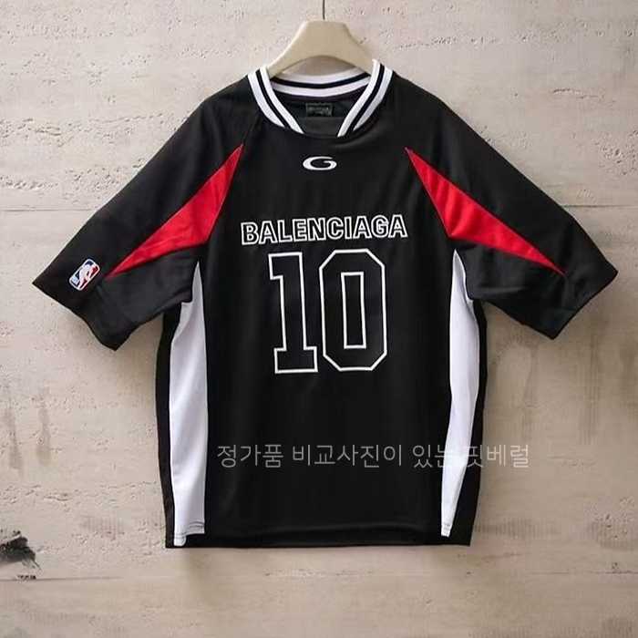 [국내배송] 발*시아가.NBA 오버셔츠 반팔
