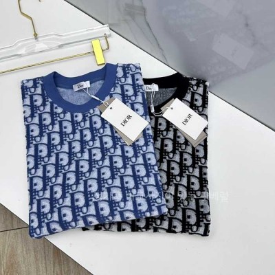 [국내배송] 디* 테리 오블리크 반팔 (2color)