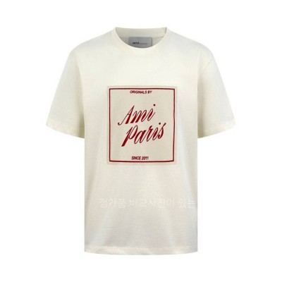 아* 파리 헤리티지 프린트 반팔티셔츠
