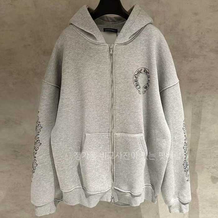 [국내배송] 크*하츠 플로랄 홀스슈 집업 후드 자켓