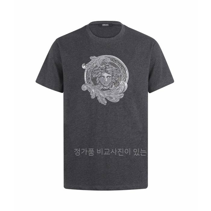 베*사체 엠브로이더드 코튼 반팔티셔츠