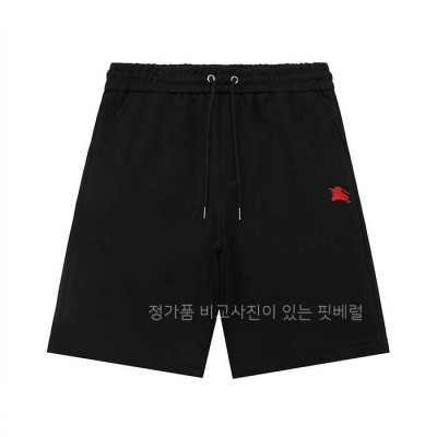 [국내배송] 버*리 기사로고 반바지
