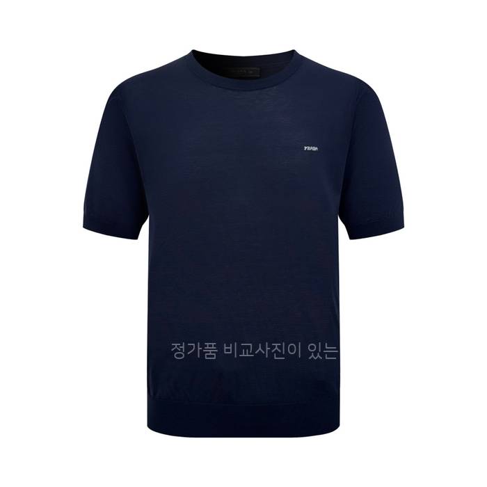 프*다 로고 니트 반팔