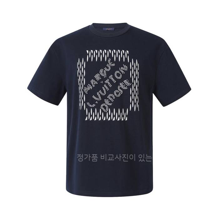 루*비통 엠브로이더드 시그니처 반팔티셔츠