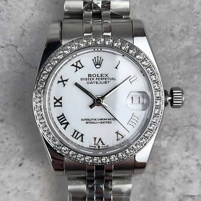 [국내배송] 로*스 데이저스트 화이트로마 다이아 31mm