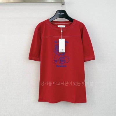 메* 마르지엘라 그래픽 프린트 반팔티셔츠