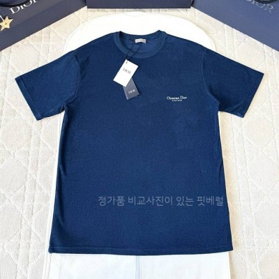 디* 쿠튀르 자카드 반팔티셔츠