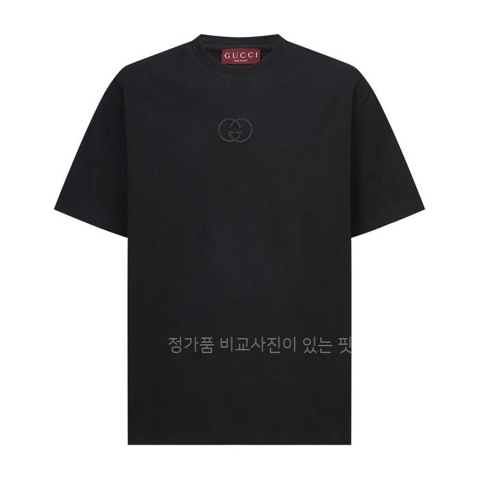 구* GG 자수 반팔티셔츠