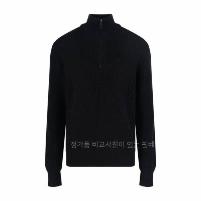 루*비통 하프 지퍼 니트 시그니처 풀오버