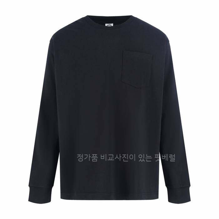 크*하츠 세메터리 크로스 그래픽 긴팔티셔츠