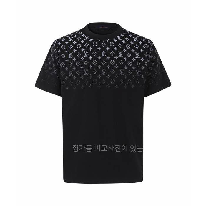 루*비통 모노그램 그라디언트 코튼 반팔티셔츠