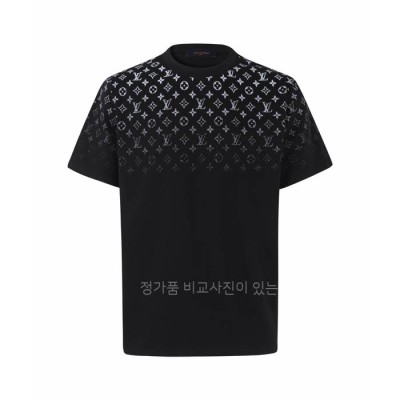 루*비통 모노그램 그라디언트 코튼 반팔티셔츠