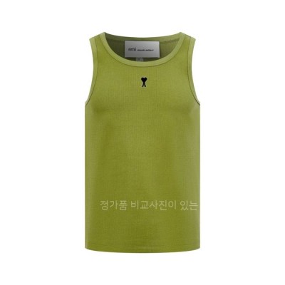 아* 드 꾀흐 자수 탱크탑 나시티셔츠