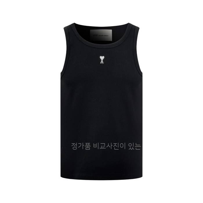 아* 드 꾀흐 자수 탱크탑 나시티셔츠