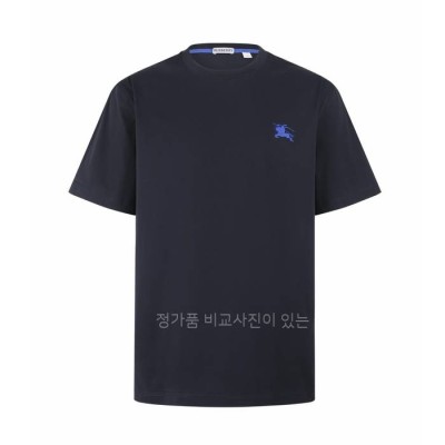버*리 코튼 반팔티셔츠