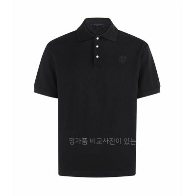 루*비통 다미에 자카드 폴로 반팔티셔츠