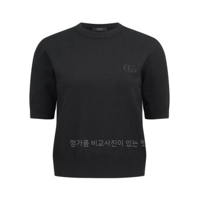 구* GG 울 니트 반팔