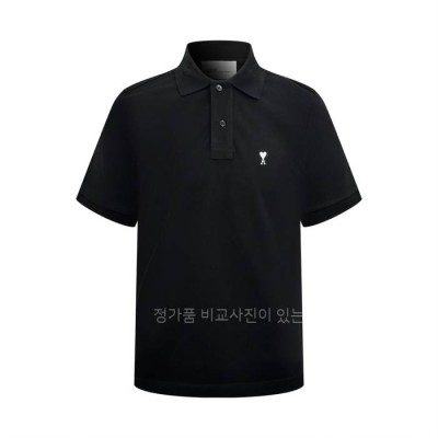 아* 드 꾀흐 자수 폴로 반팔티셔츠