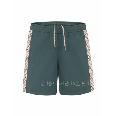 버*리 트리밍 쇼츠 반바지