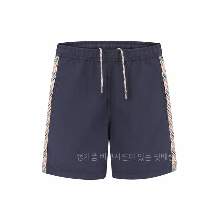 버*리 트리밍 쇼츠 반바지