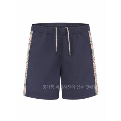 버*리 트리밍 쇼츠 반바지