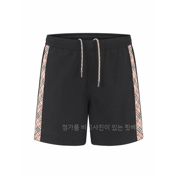 버*리 트리밍 쇼츠 반바지