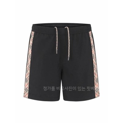 버*리 트리밍 쇼츠 반바지