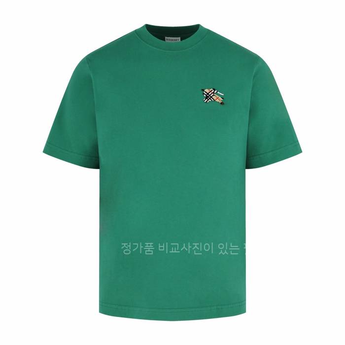 버*리 나이트 코튼 반팔티셔츠