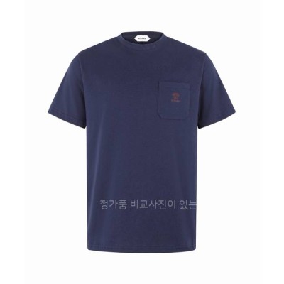 베*사체 메두사 헤드 엠브로이더드 포켓 반팔티셔츠