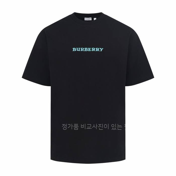 버*리 헤리티지 로고 반팔티셔츠
