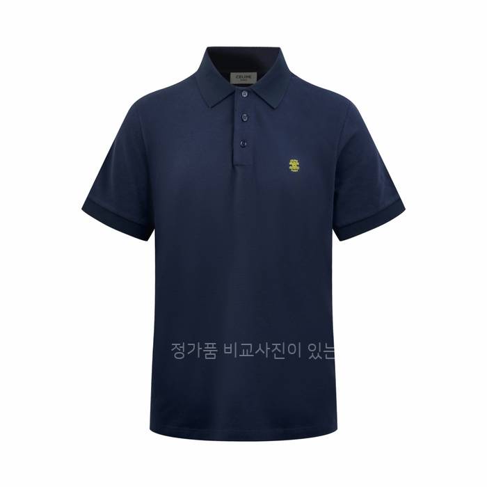 셀*느 로고 자수 폴로 반팔티셔츠