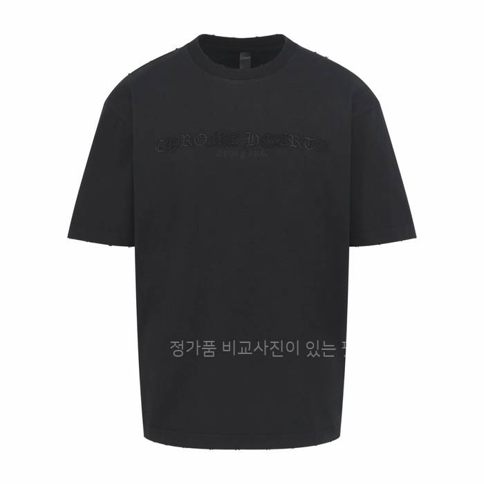 크*하츠 자수 로고 반팔티셔츠