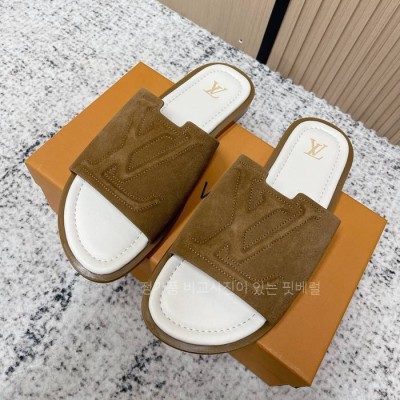 루*비통 LV 포르토피노 뮬 슬리퍼