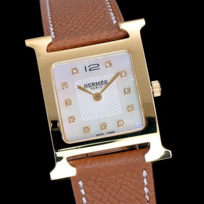 에*메스 Hermes H 아워 26MM 가죽스트랩