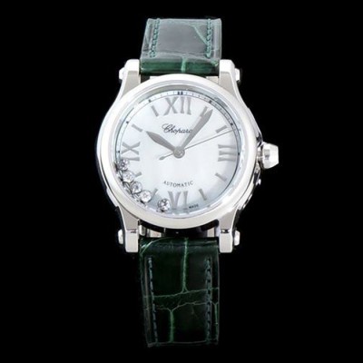 쇼파드 Chopard 해피다이아몬드 30MM 악어가죽스트랩